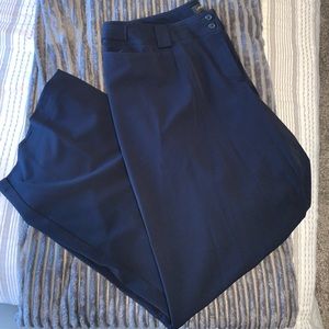 5 Tall Lane Bryant Navy Blue Dress Pants